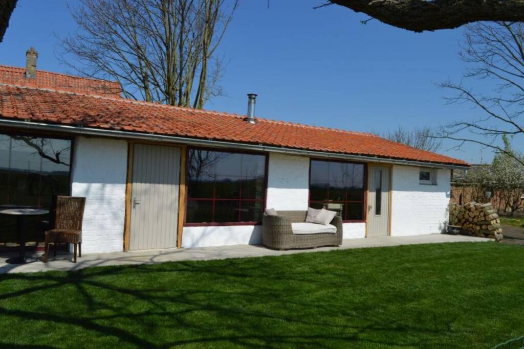 Korentil . Cosy House With Private Garden De Haan Bagian luar foto