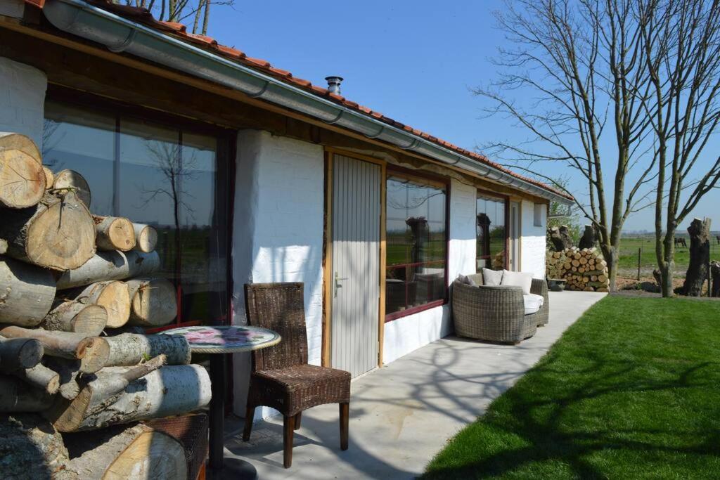 Korentil . Cosy House With Private Garden De Haan Bagian luar foto